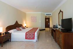 Creole Hotel, Le Morne - Mauritius. Double superior room, partial sea view.